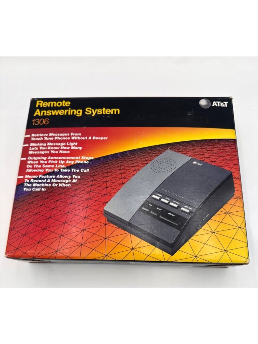 AT&T Remote Answering System 1306 LED Message Indicator & 2-Way Call Recording